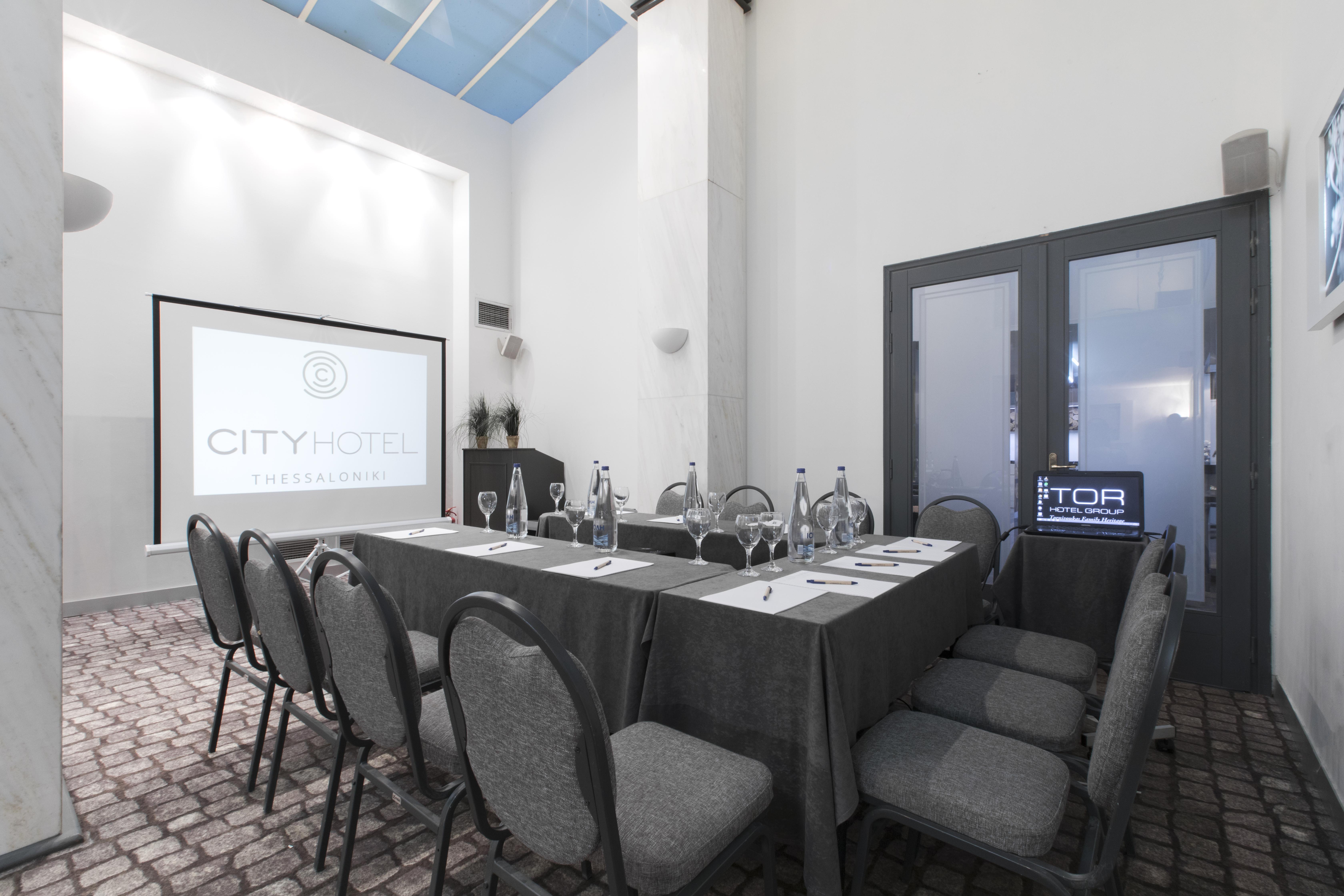 City Hotel Tesalonika Bagian luar foto